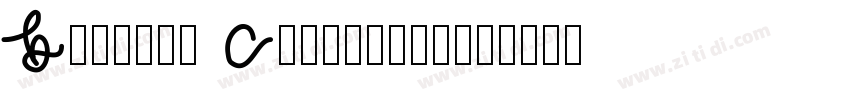 Benilla Calligraphy字体转换